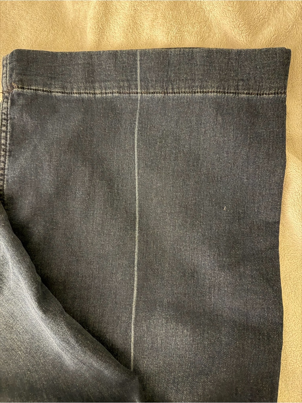 Maeve The Colette Knit Jeans, Full Length, Dark Denim, Gently Worn, Size 34 - Picture 7 of 7